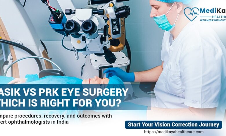 lasik vs Prk eye surgery which is right for you