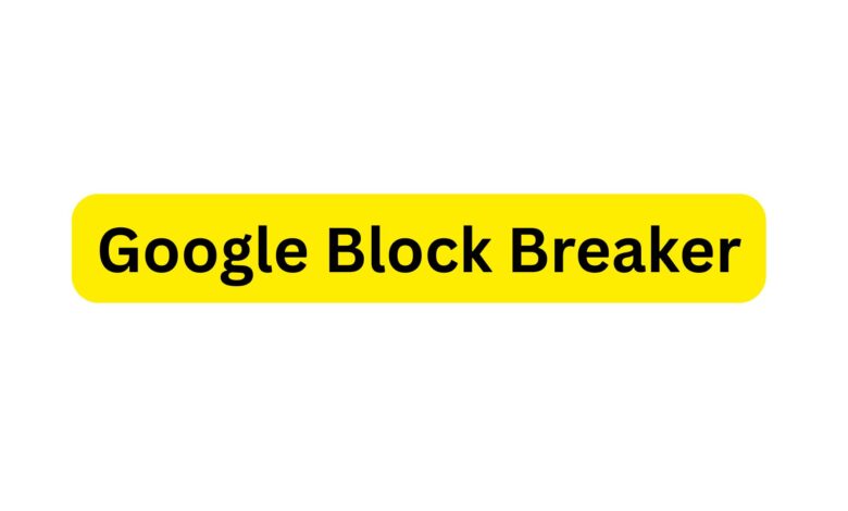 Google Block Breaker
