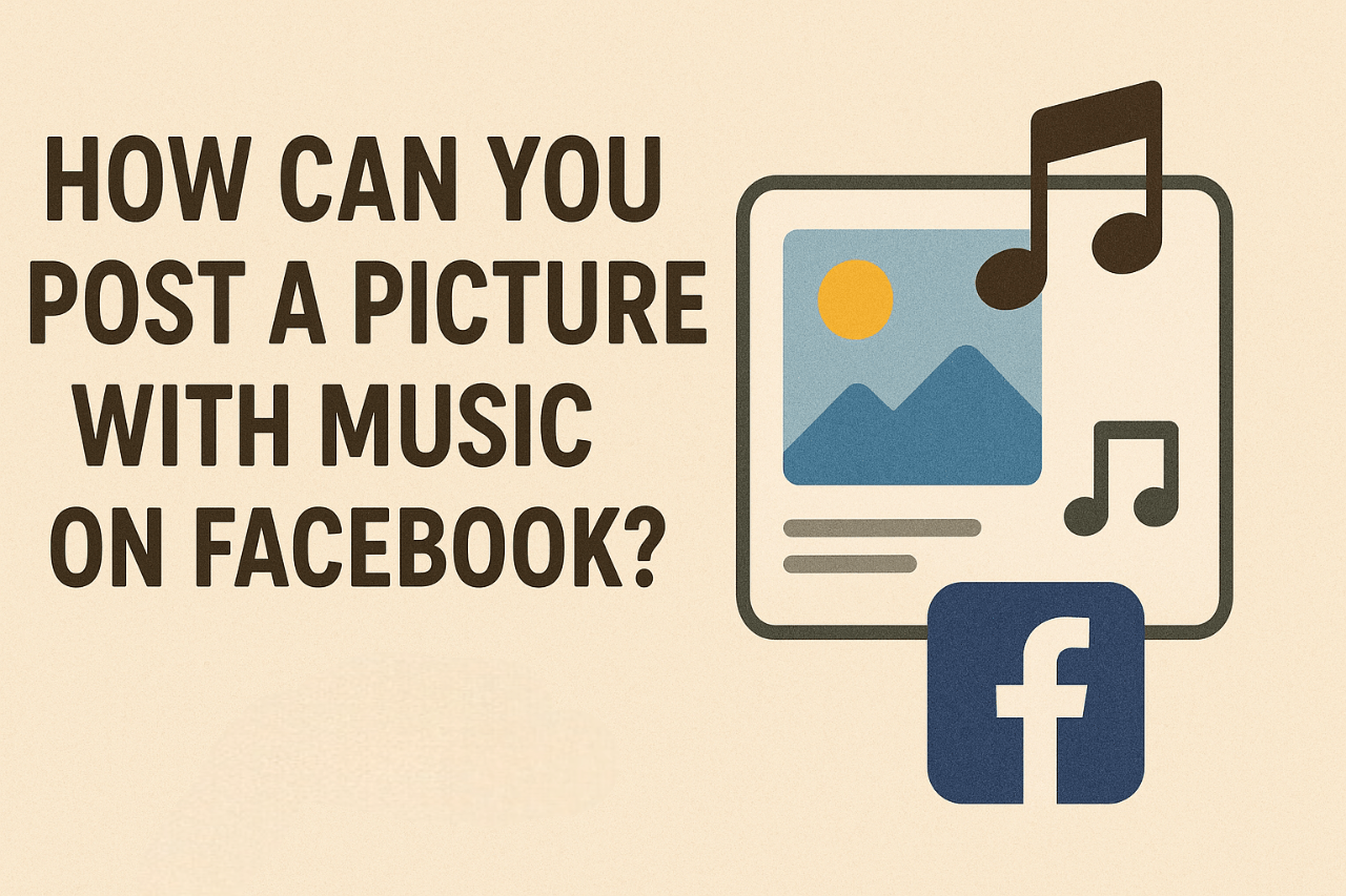 How To Add Music To Facebook Post